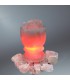 Sole Kristal Tuzlu Tuz Çanağı Şekilli Tuz Lambası