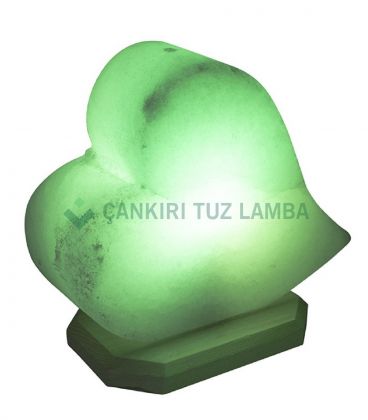 Yeşil Kalp Çankırı Tuz Lambası