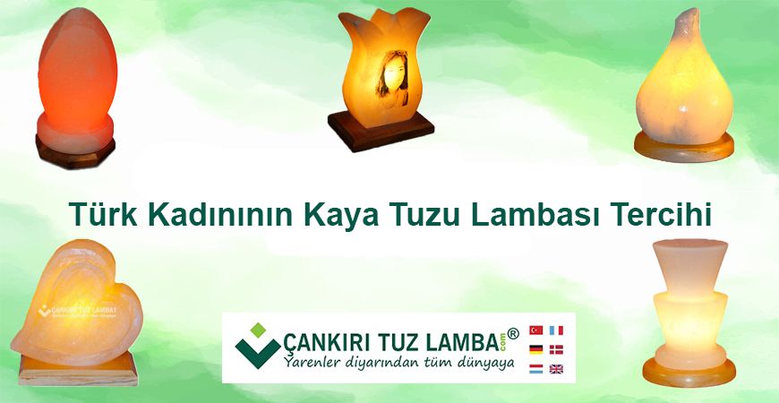 Türk Kadınının Kaya Tuzu Lambası Tercihi