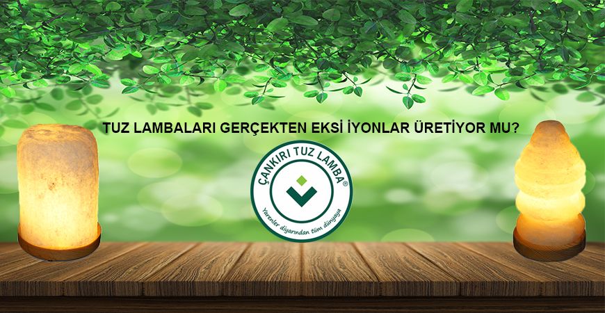 Tuz Lambaları Gerçekten Eksi İyonlar Üretiyor Mu?