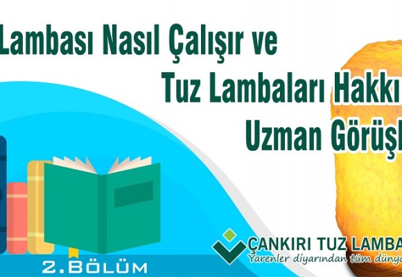 Tuz Lambası Nasıl Çalışır ve Tuz Lambaları Hakkında Uzman Görüşleri (2. Bölüm)