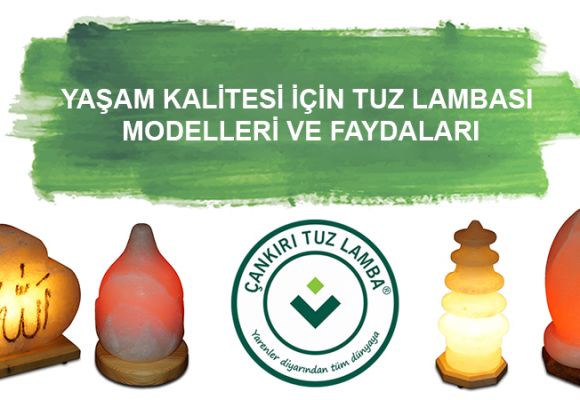 Yaşam Kalitesi İçin Tuz Lambası Modelleri ve Faydaları