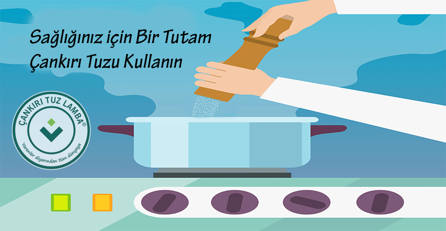 Sağlığınız için Bir Tutam Çankırı Tuzu Kullanın