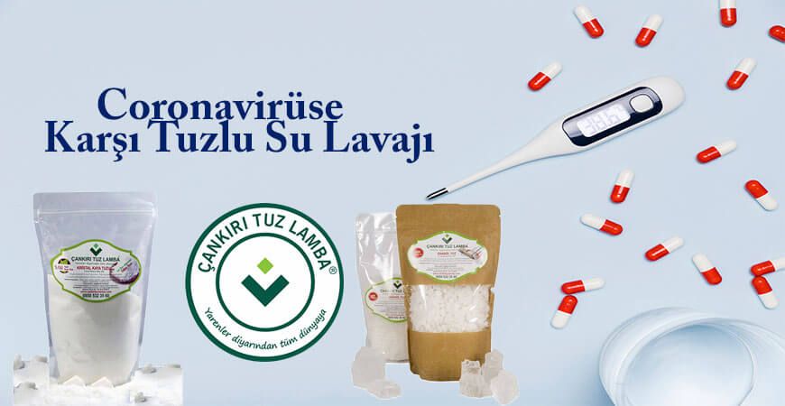 Coronavirüse Karşı Tuzlu Su Lavajı