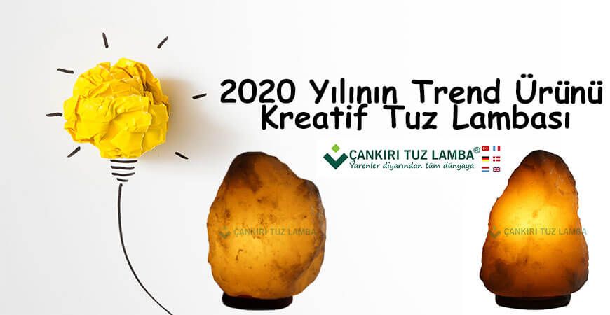 2020 Yılının Trend Ürünü Kreatif Tuz Lambası