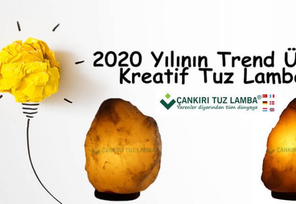 2020 Yılının Trend Ürünü Kreatif Tuz Lambası