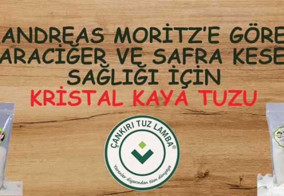 Andreas Moritz’e Göre Karaciğer ve Safra Kesesi Sağlığı için Kristal Kaya Tuzu