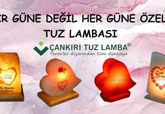 Bir Güne Değil Her Güne Özel Tuz Lambası