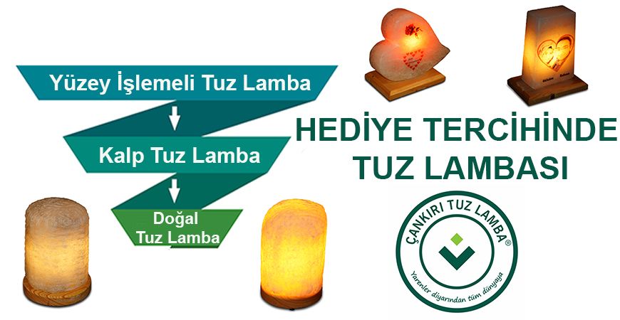 Hediye Tercihinde Tuz Lambası