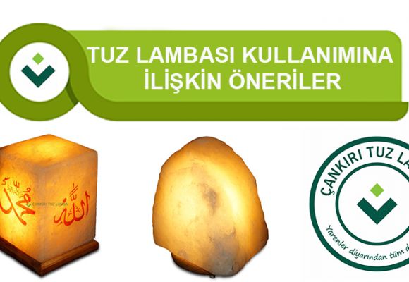 Tuz Lambası Kullanımına İlişkin Öneriler